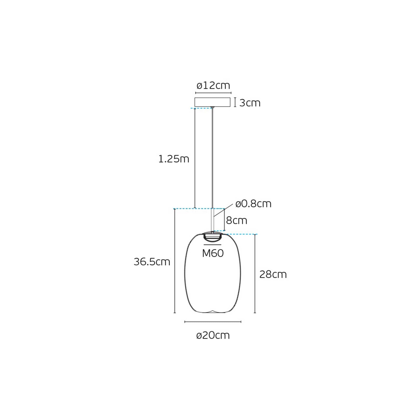 VK Light Lori LED – lampa wisząca