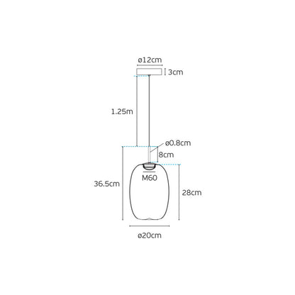 VK Light Lori LED – lampa wisząca