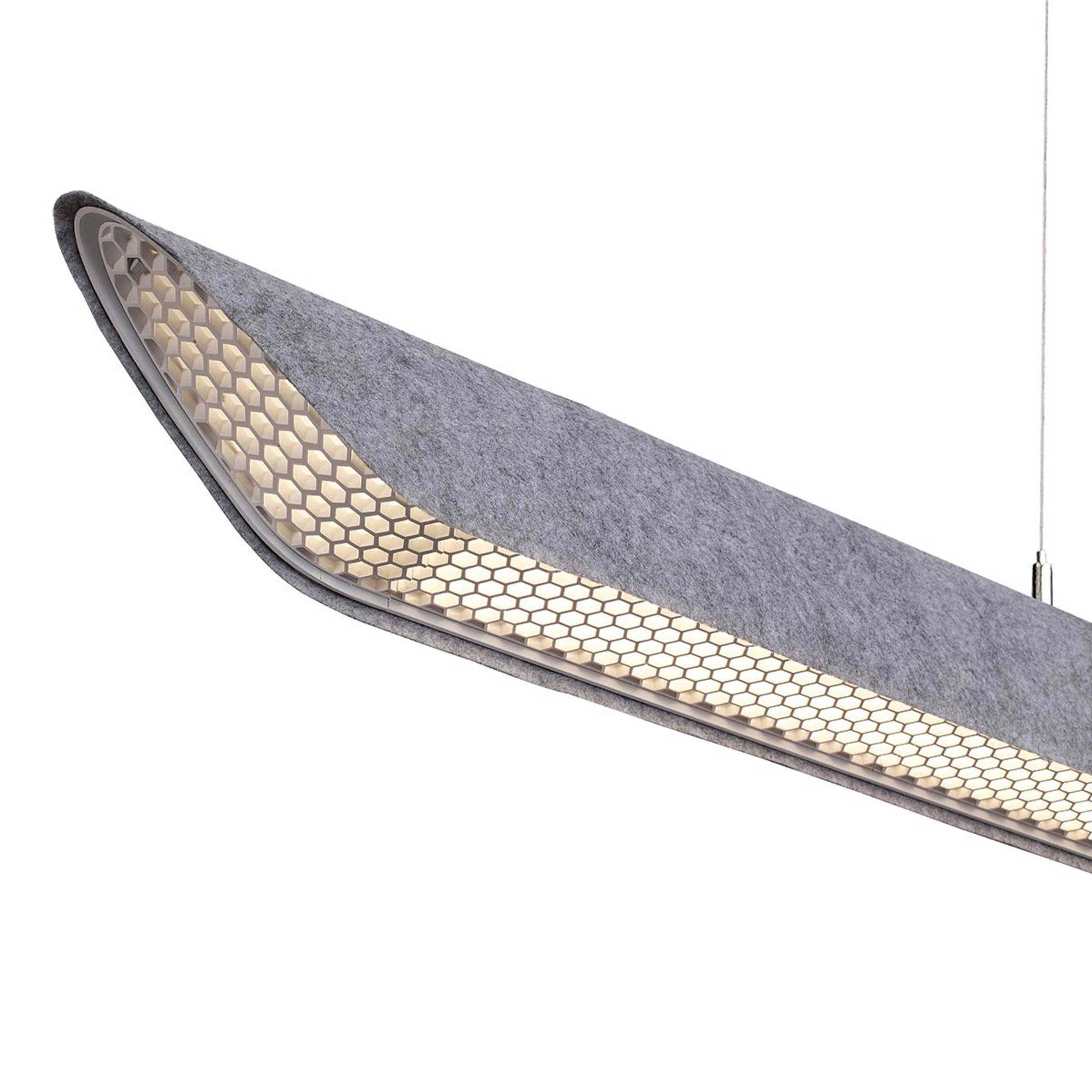 VK Light Mute Slim LED – wisząca lampa akustyczna