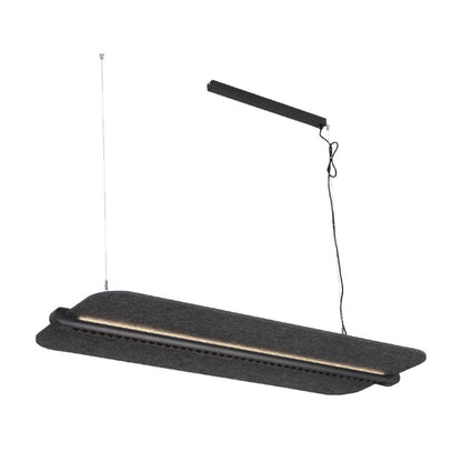 VK Light Mute L LED-owa lampa wisząca akustyczna o poziomej konstrukcji