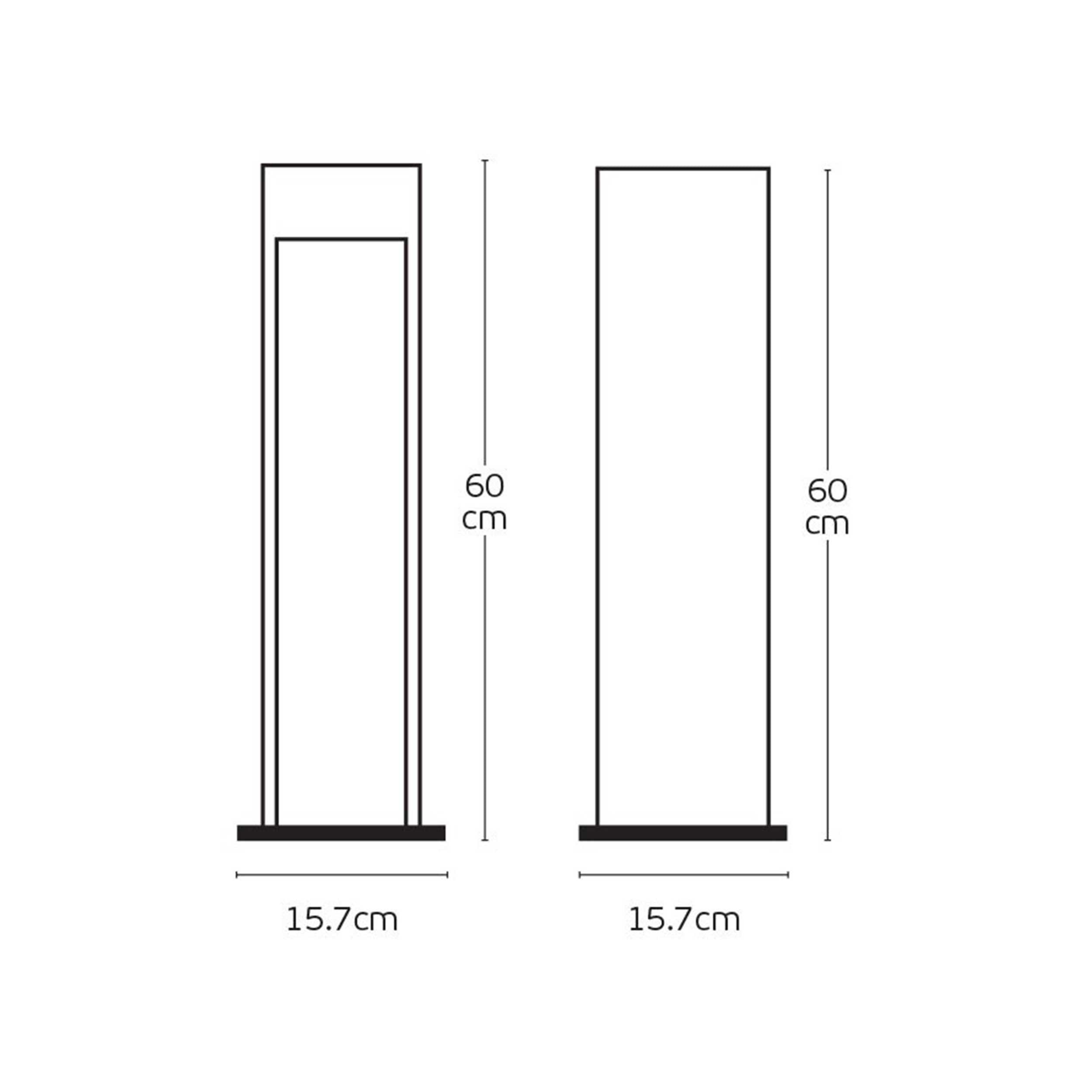 VK Light Natu II LED – zewnętrzna oprawa słupkowa IP65