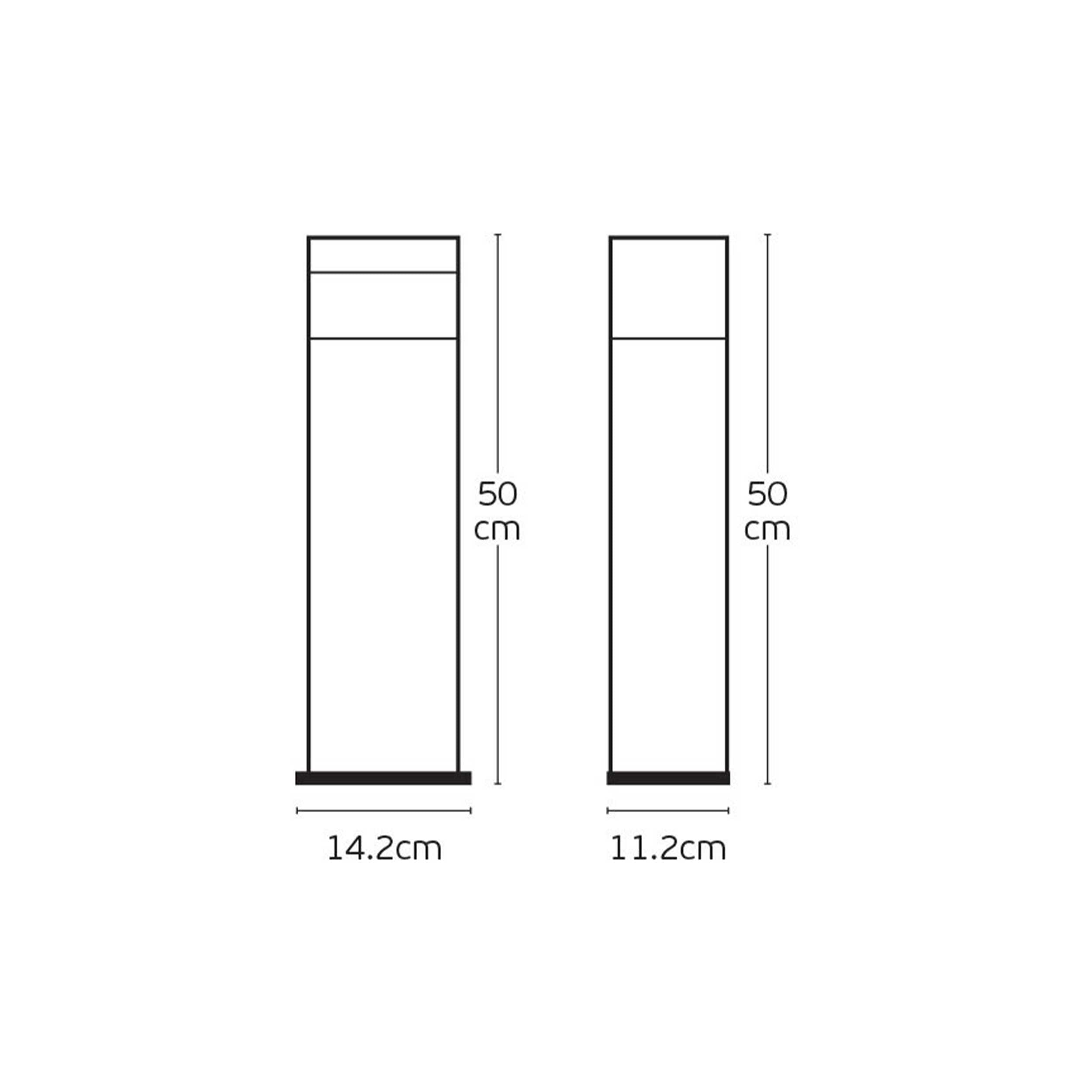 VK Light Natu I LED – zewnętrzna lampa słupkowa IP54