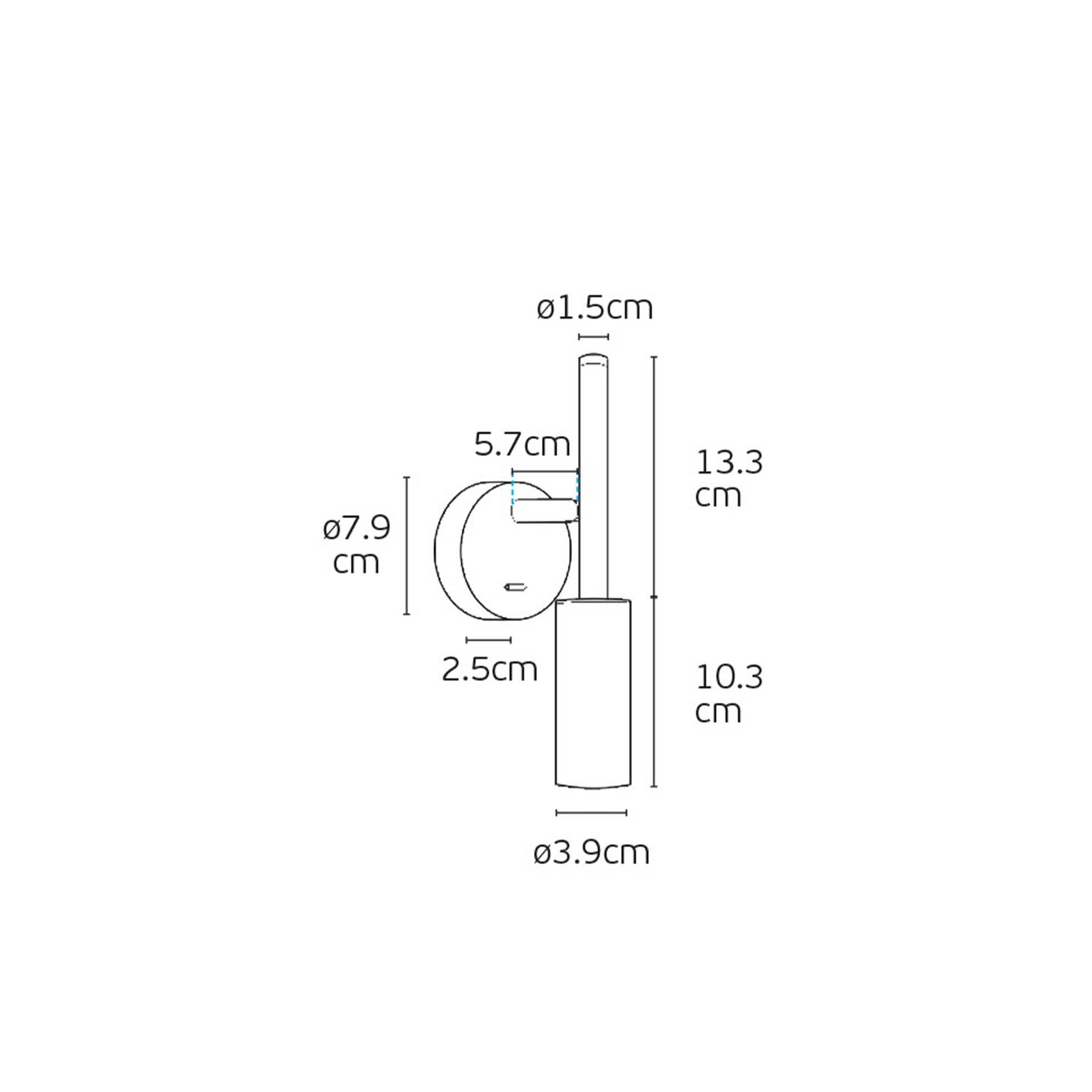 VK Light Nook – LED-owa kinkietowa lampa punktowa