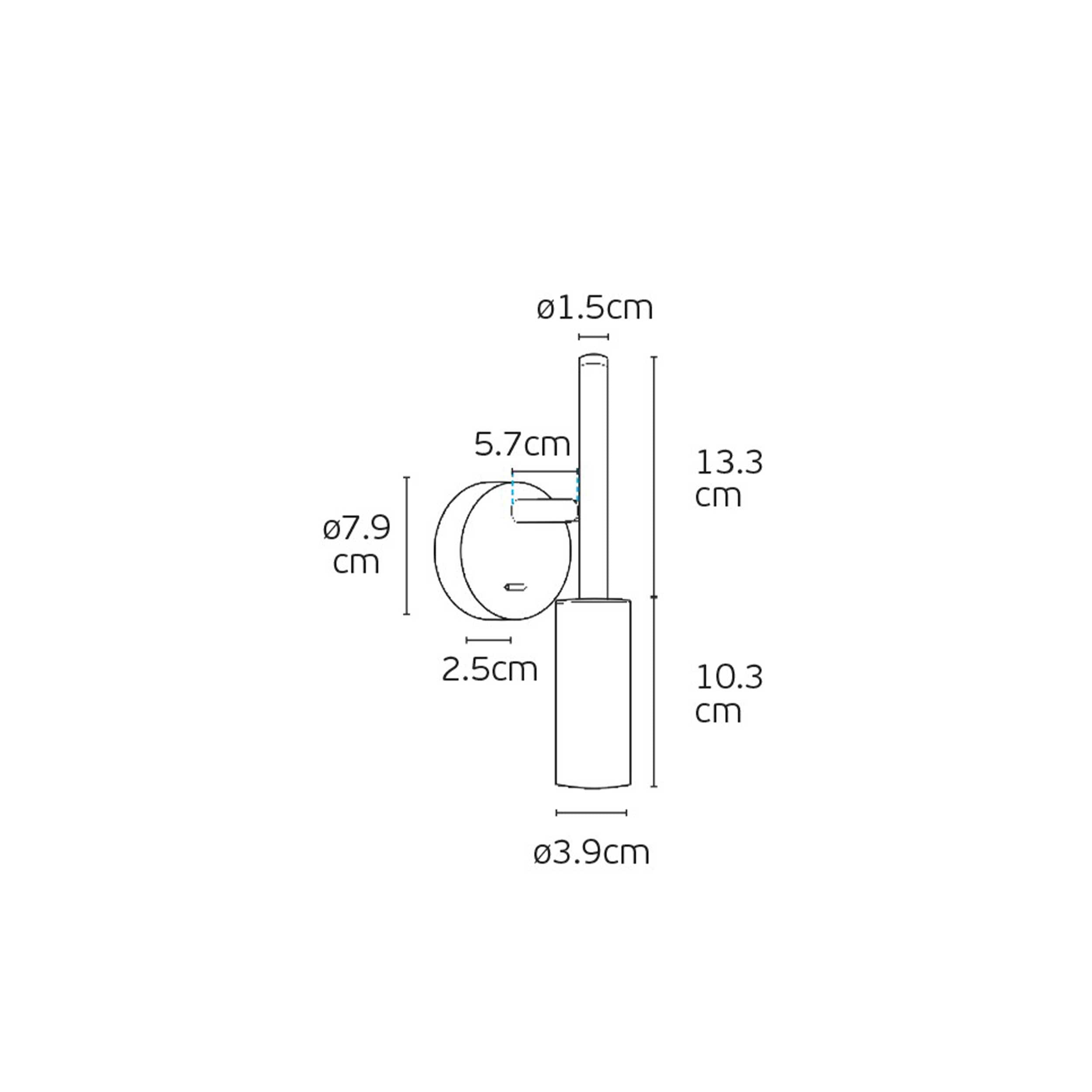VK Light Nook – LED-owa kinkietowa lampa punktowa