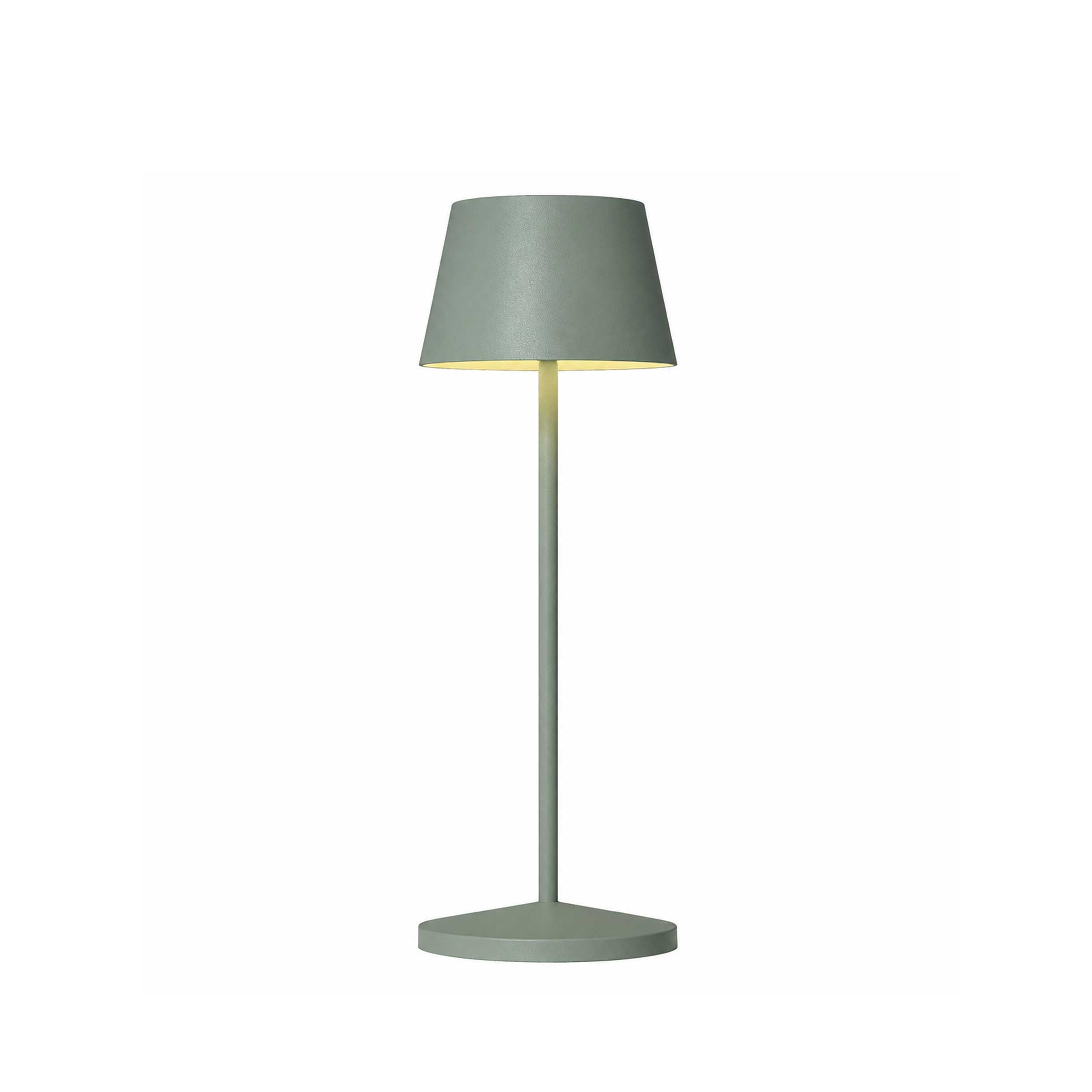 VK Light Opos LED – przenośna lampa stołowa IP65, okrągła