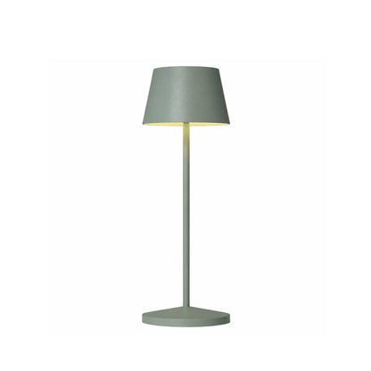 VK Light Opos LED – przenośna lampa stołowa IP65, okrągła