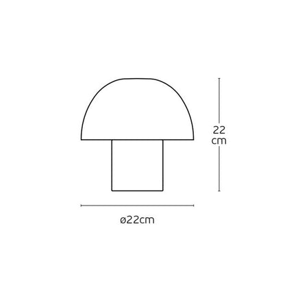 Lampa stołowa VK Light Una E27