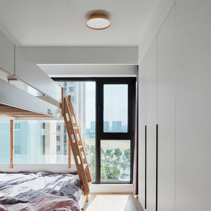VK Light Woody LED – drewniana lampa sufitowa