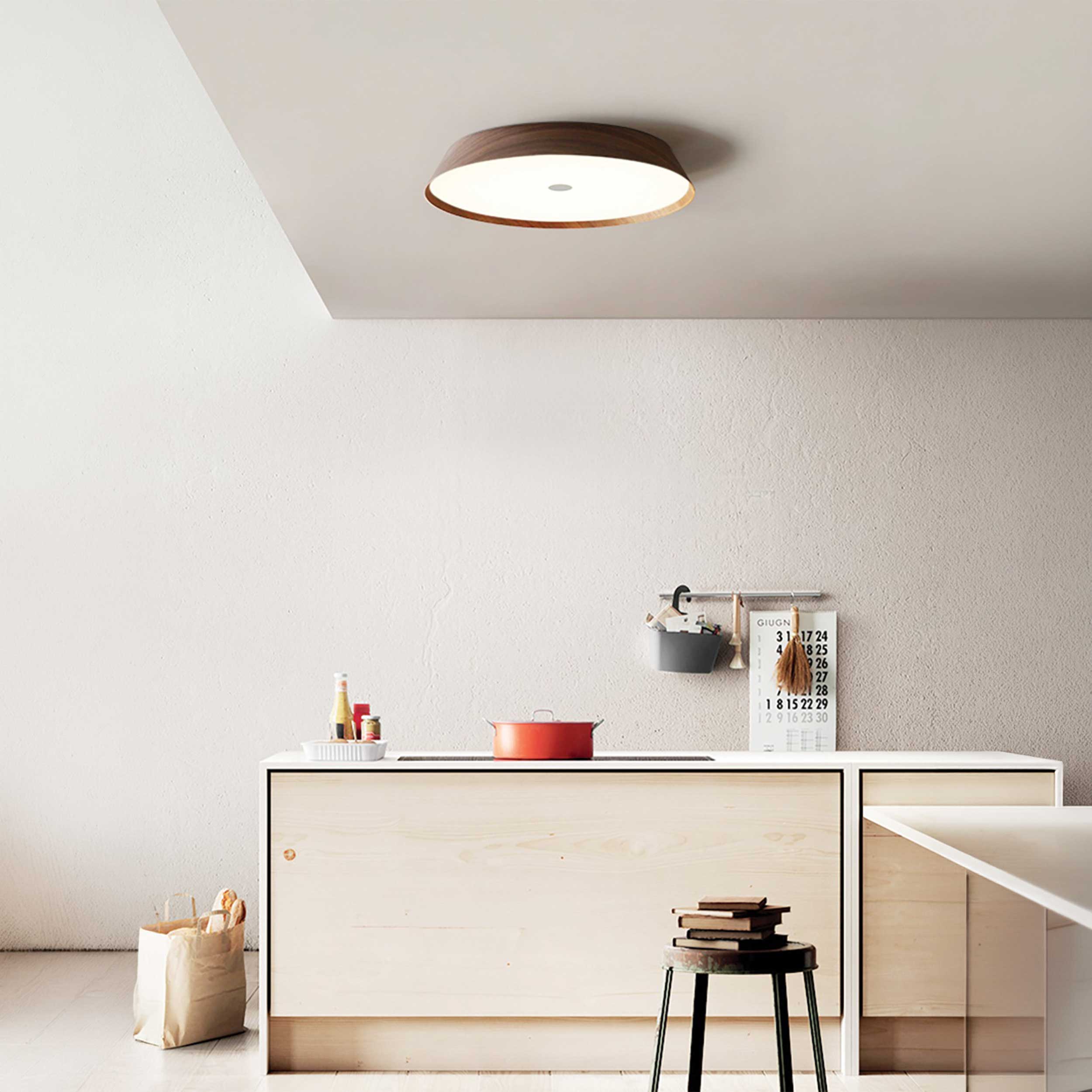 VK Light Woody LED – drewniana lampa sufitowa