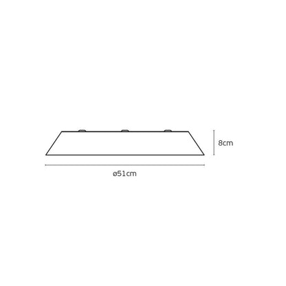 VK Light Woody LED – drewniana lampa sufitowa
