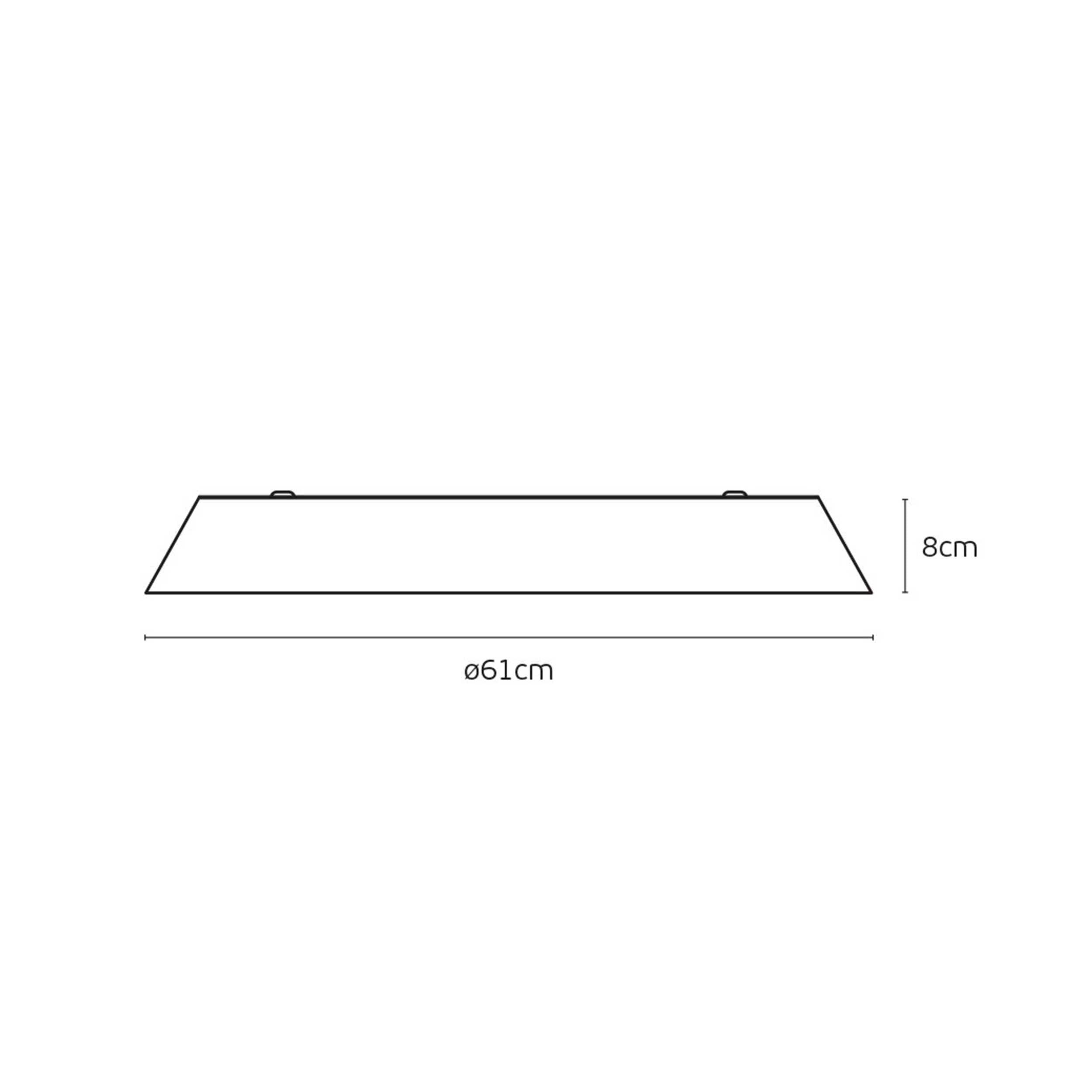 VK Light Woody LED – drewniana lampa sufitowa