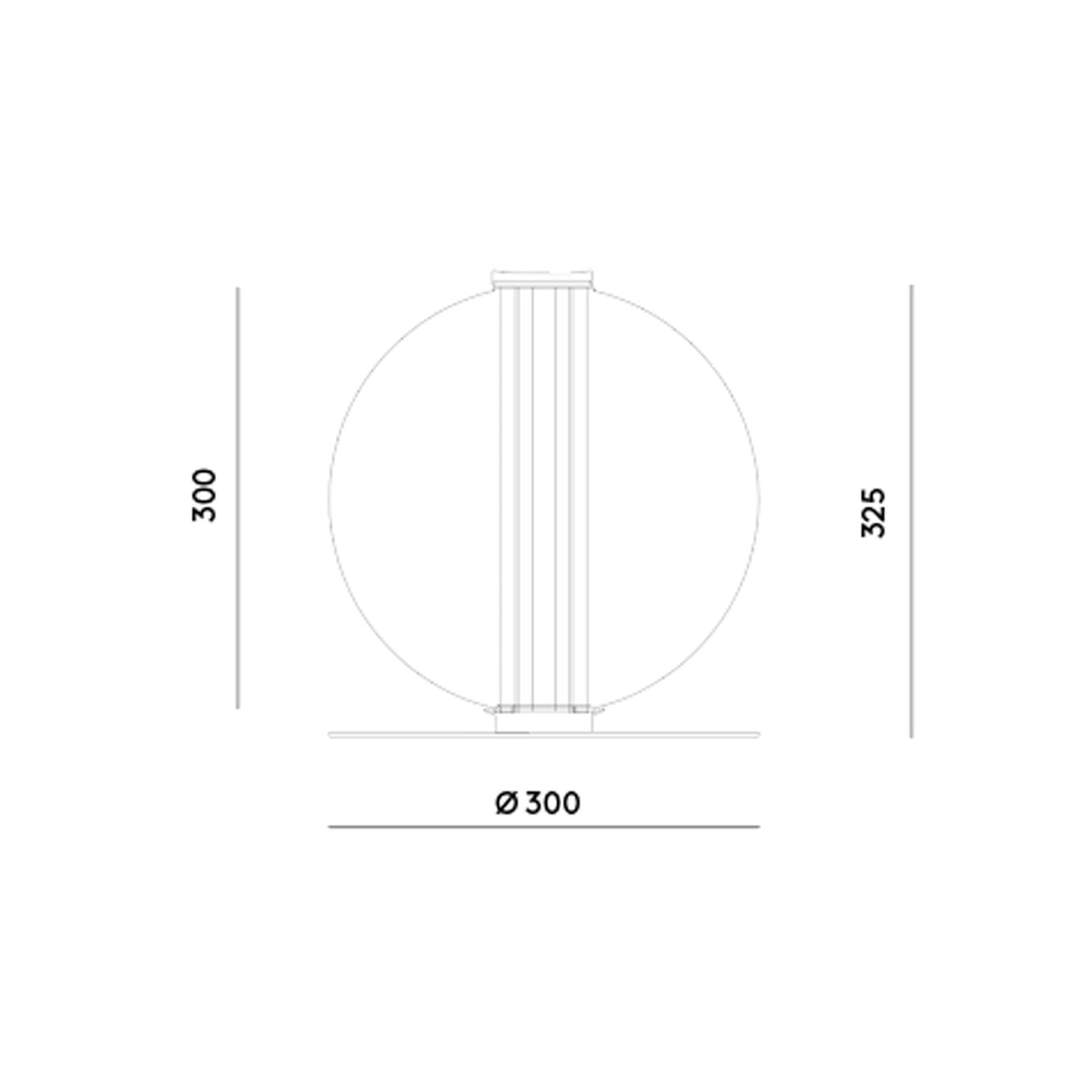 Aromas Ludo – lampka stołowa LED