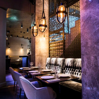 Bomma Tied-up romance E27 skleněné závěsné svítidlo