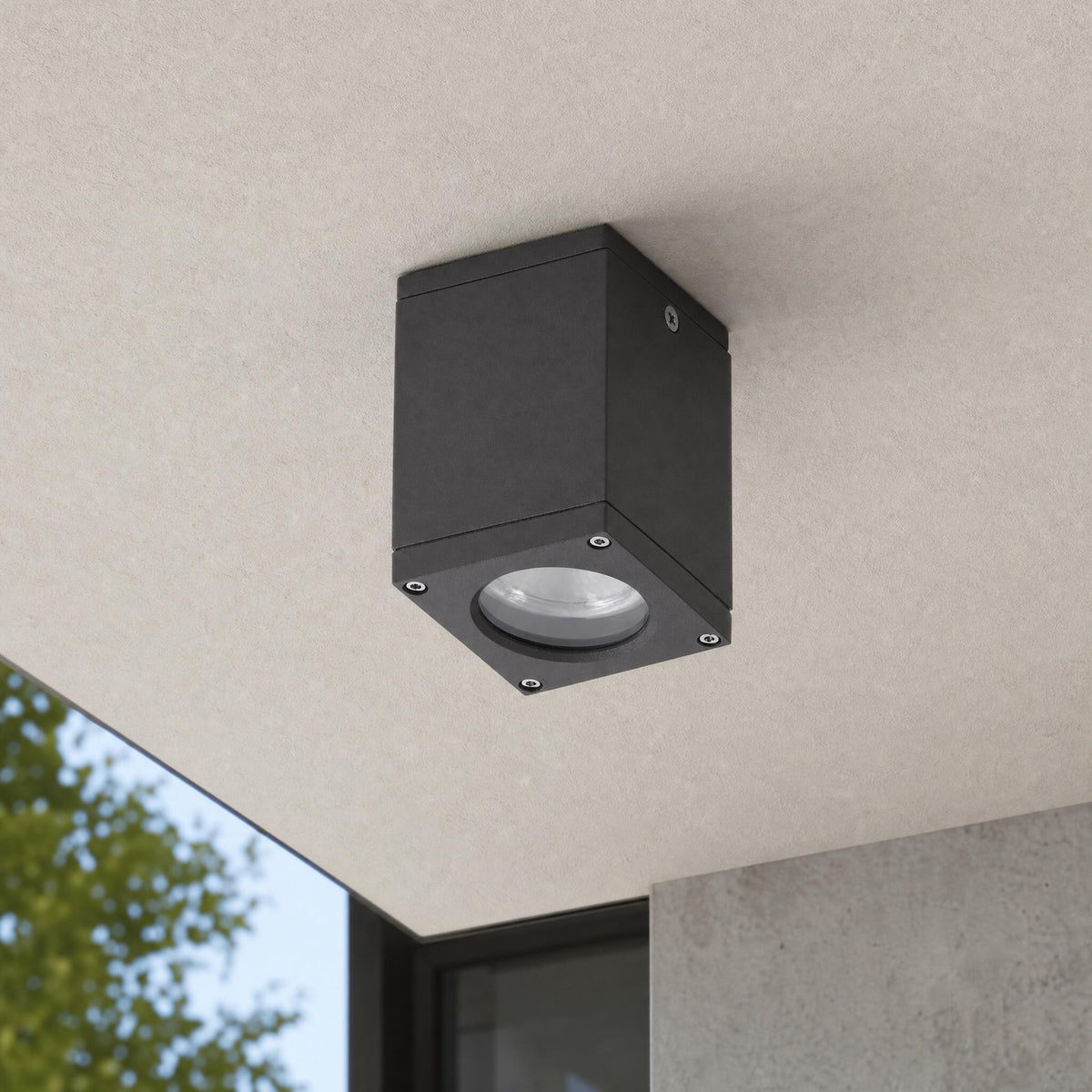 Dopo Cub C GU10 lampa led antracyt