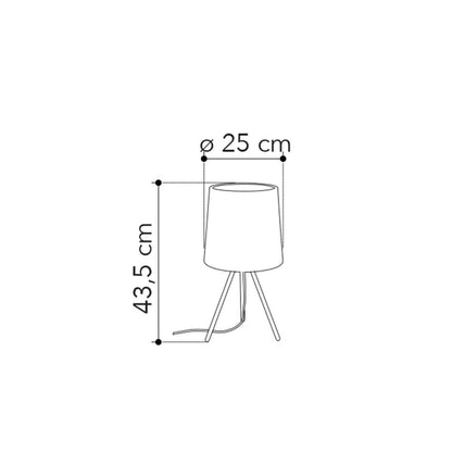 Faneurope Marley E14 stolní svítidlo lampa