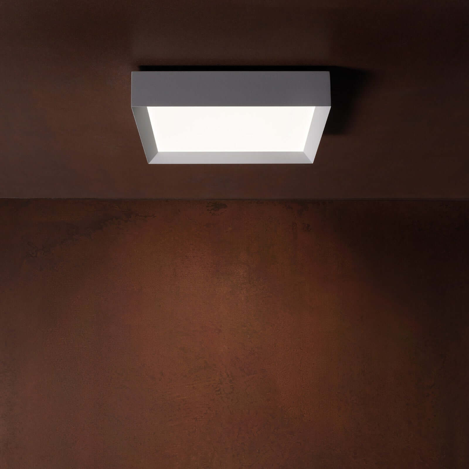 Lombardo Flo Q LED Čtvercové Svítidlo Přisazené IP20 IK06