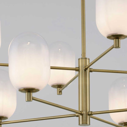 Nova Luce Balor G9 skleněný závěsný lustr