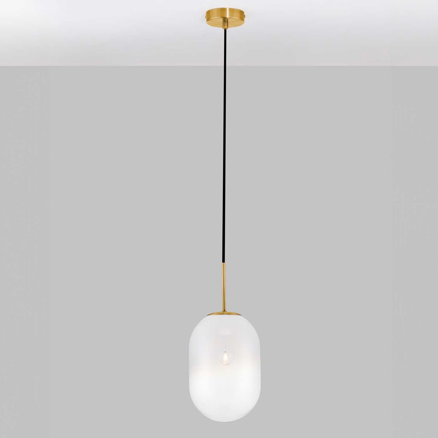 Nova Luce Chrysi G9 skleněné závěsné svítidlo zlaté