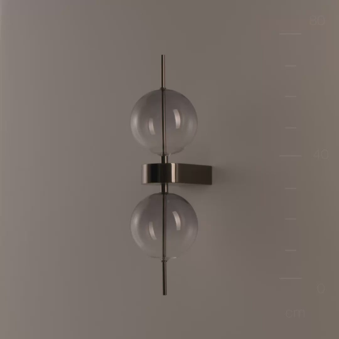 Kinkiet LED Maytoni Double Moon