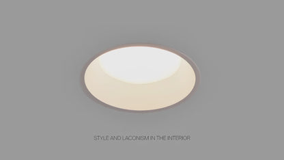 Maytoni downlight Okno LED 100° – wpuszczana oprawa okrągła