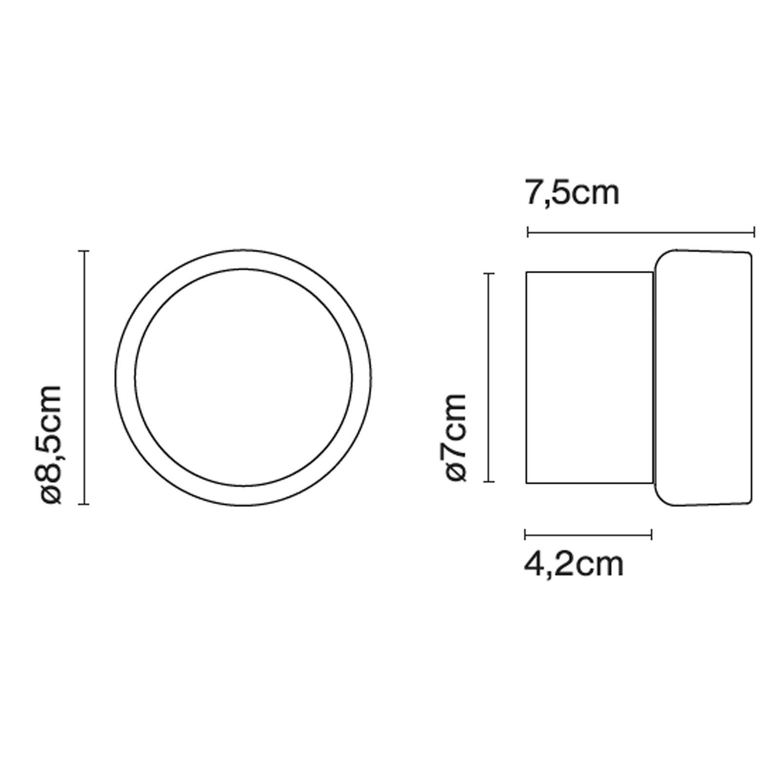Kinkiet LED Marset Roc Mini