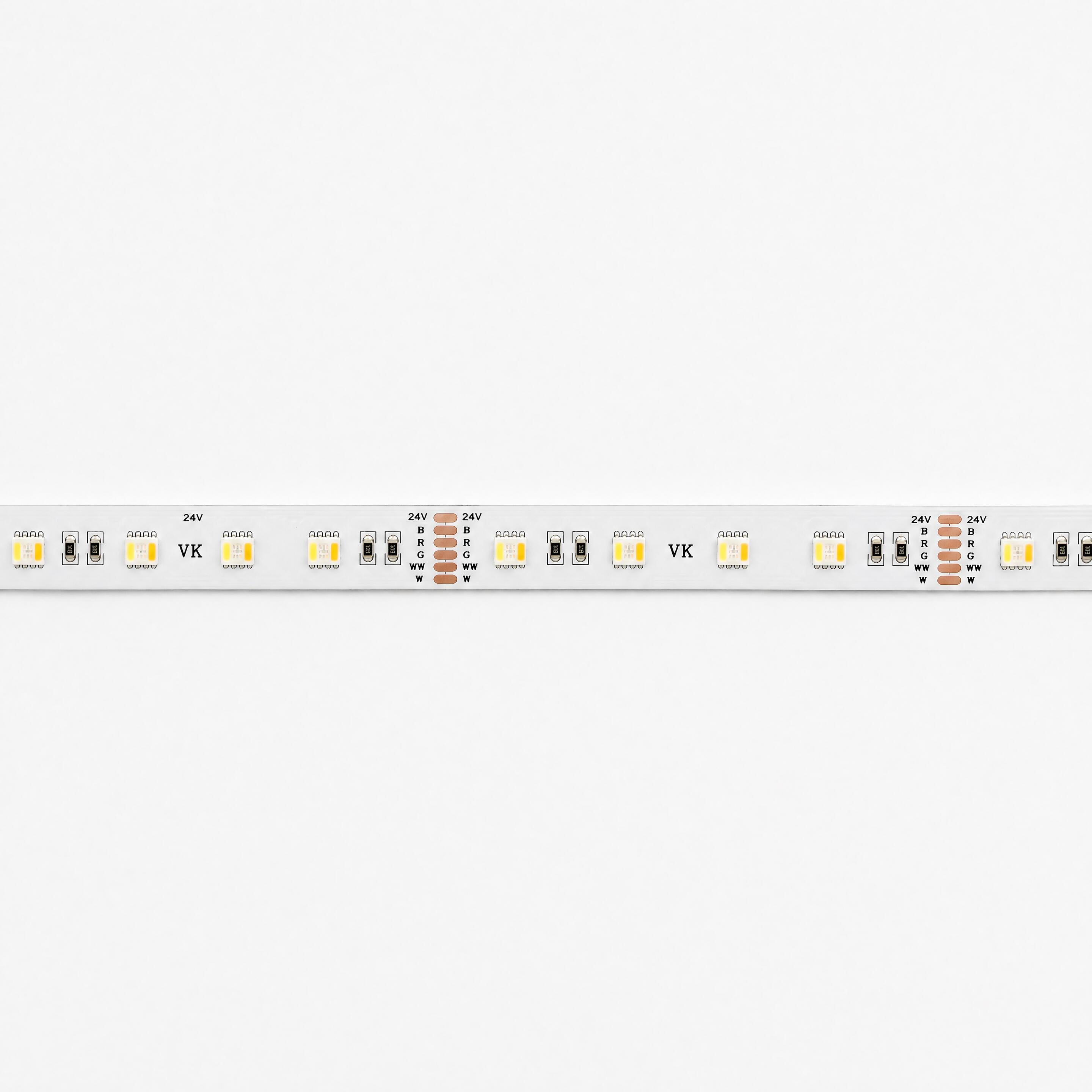Taśma LED RGB+CCT 24 V 18 W/m CRI90 IP20 2400 K–6000 K (5 m)