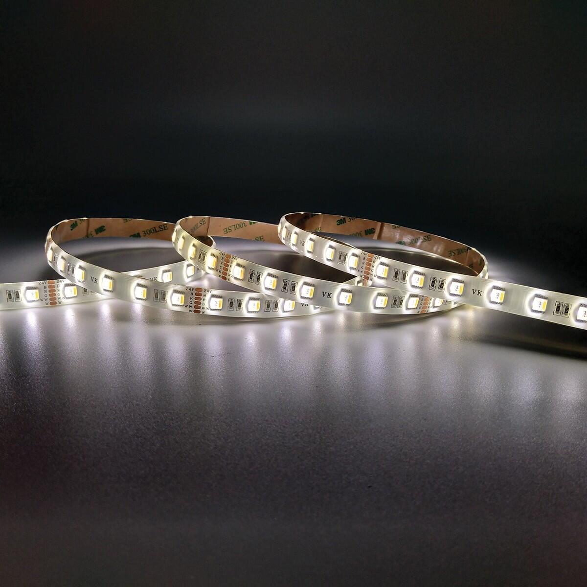 Taśma LED RGB+CCT 24 V 18 W/m CRI90 IP20 2400 K–6000 K (5 m)