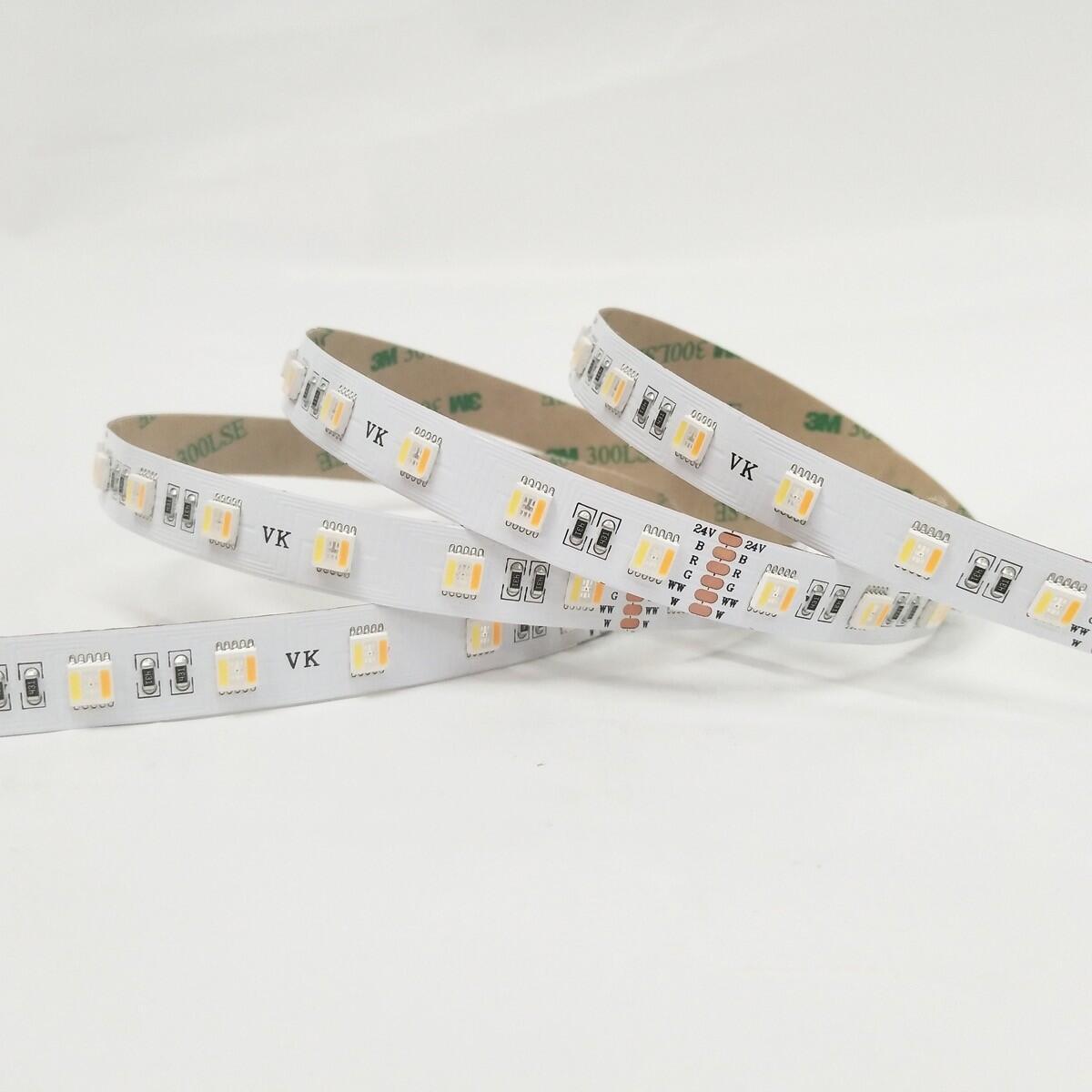 Taśma LED RGB+CCT 24 V 18 W/m CRI90 IP20 2400 K–6000 K (5 m)