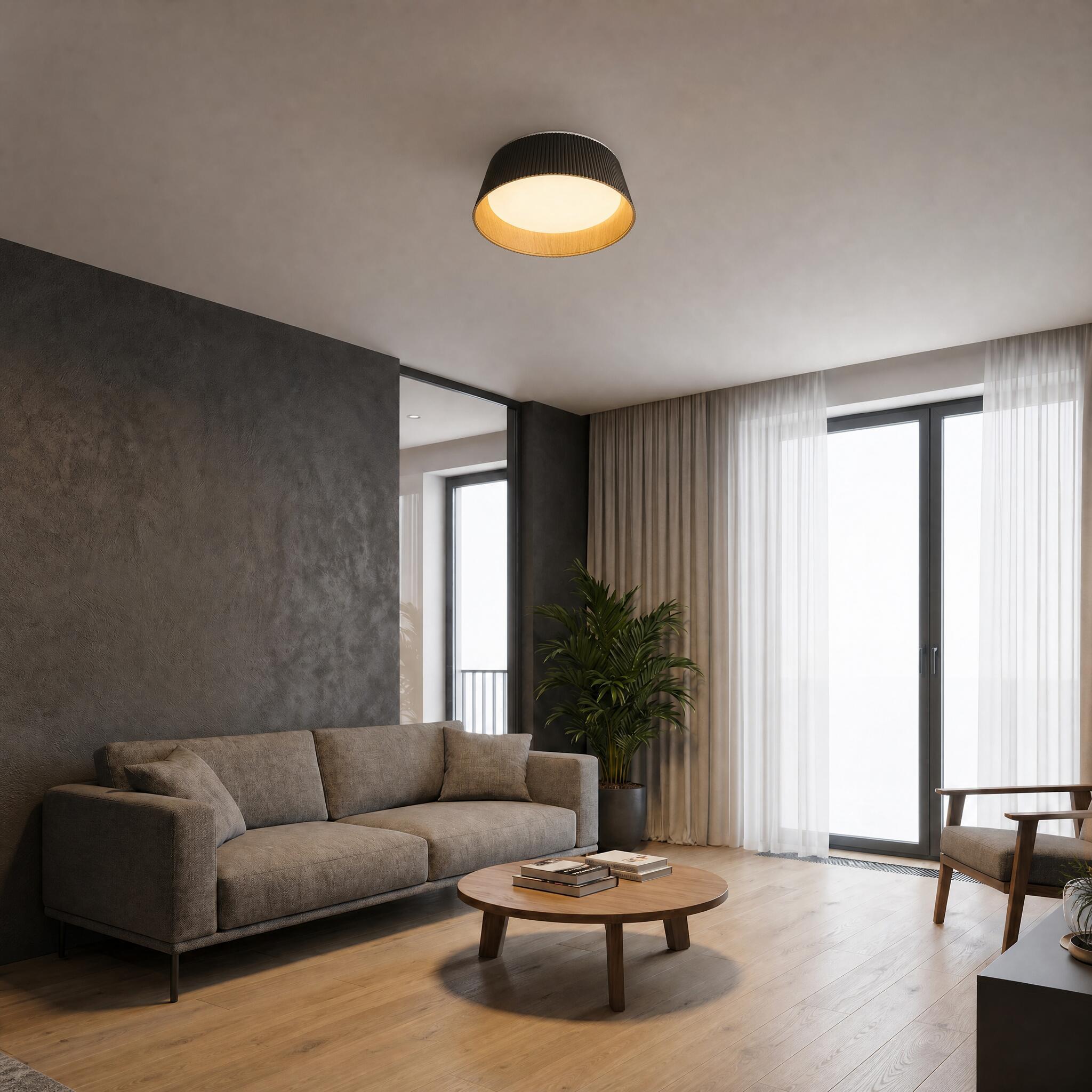 VK Light Aelia Wood – sufitowa lampa LED