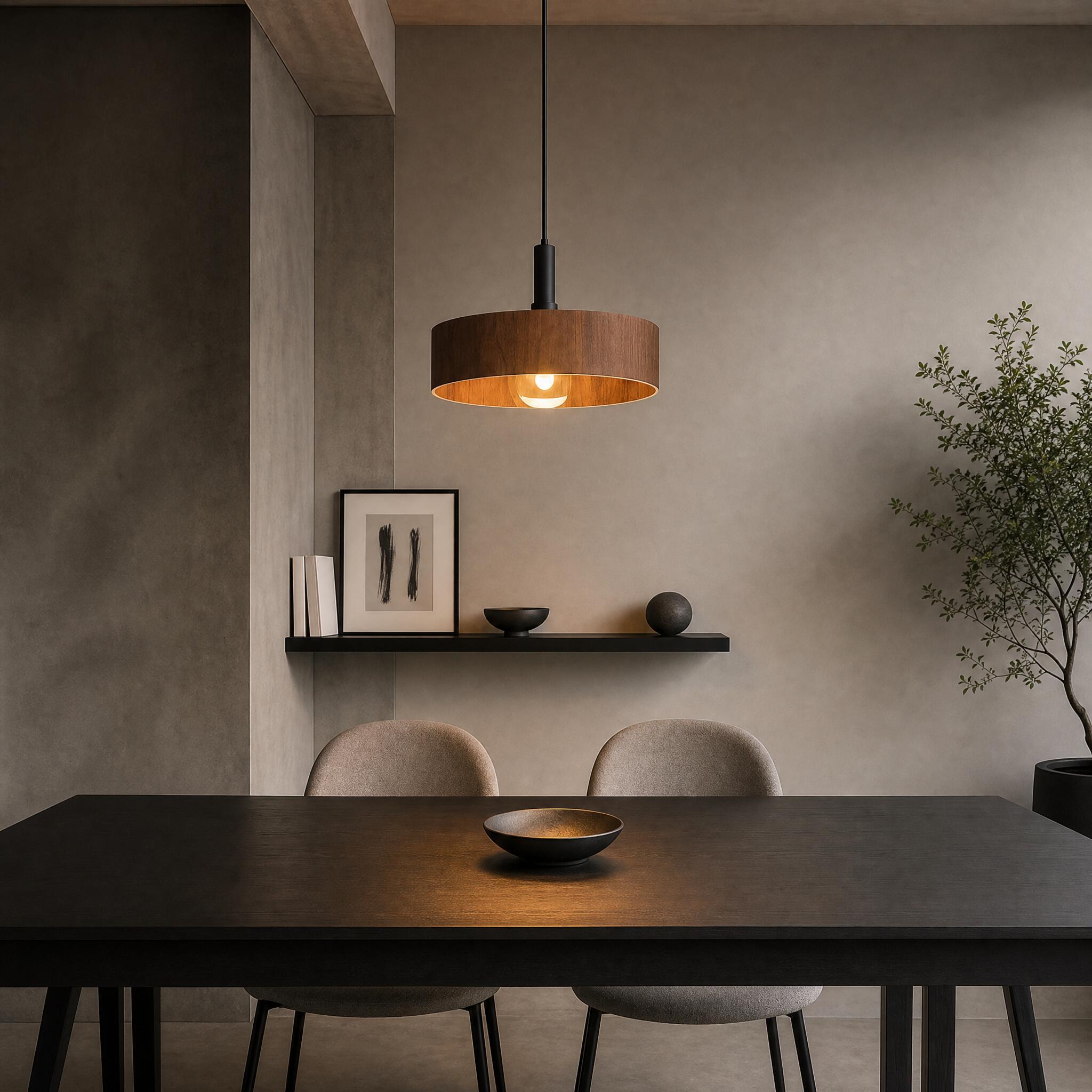 VK Light Halo E27 – okrągła lampa wisząca