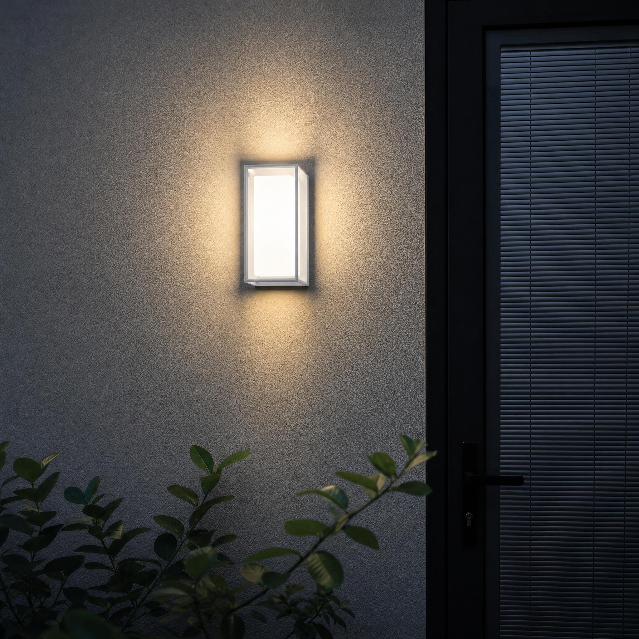 Kinkiet ścienny VK Light Neon LED, IP65, prostokątny