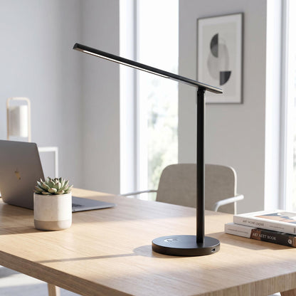 VK Light Nia LED Linear – lampka stołowa z funkcją ściemniania, 3CCT