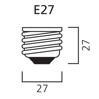 LED žárovka Sylvania RETRO E27 4000K 4.5W stmívatelná