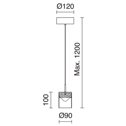 Exo Gilda LED závěsné svítidlo