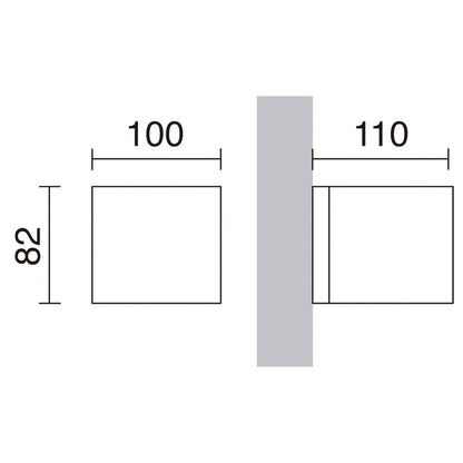 Dopo Isora down LED přisazené svítidlo bílé