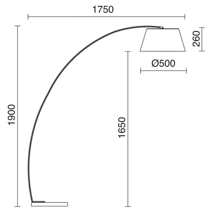 Exo Zanzibar E27 stojací svítidlo