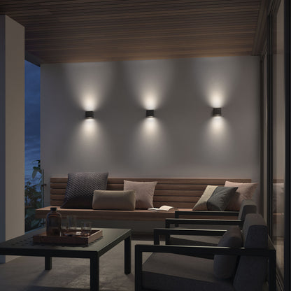 Dopo Isora up/down LED přisazené svítidlo bílé