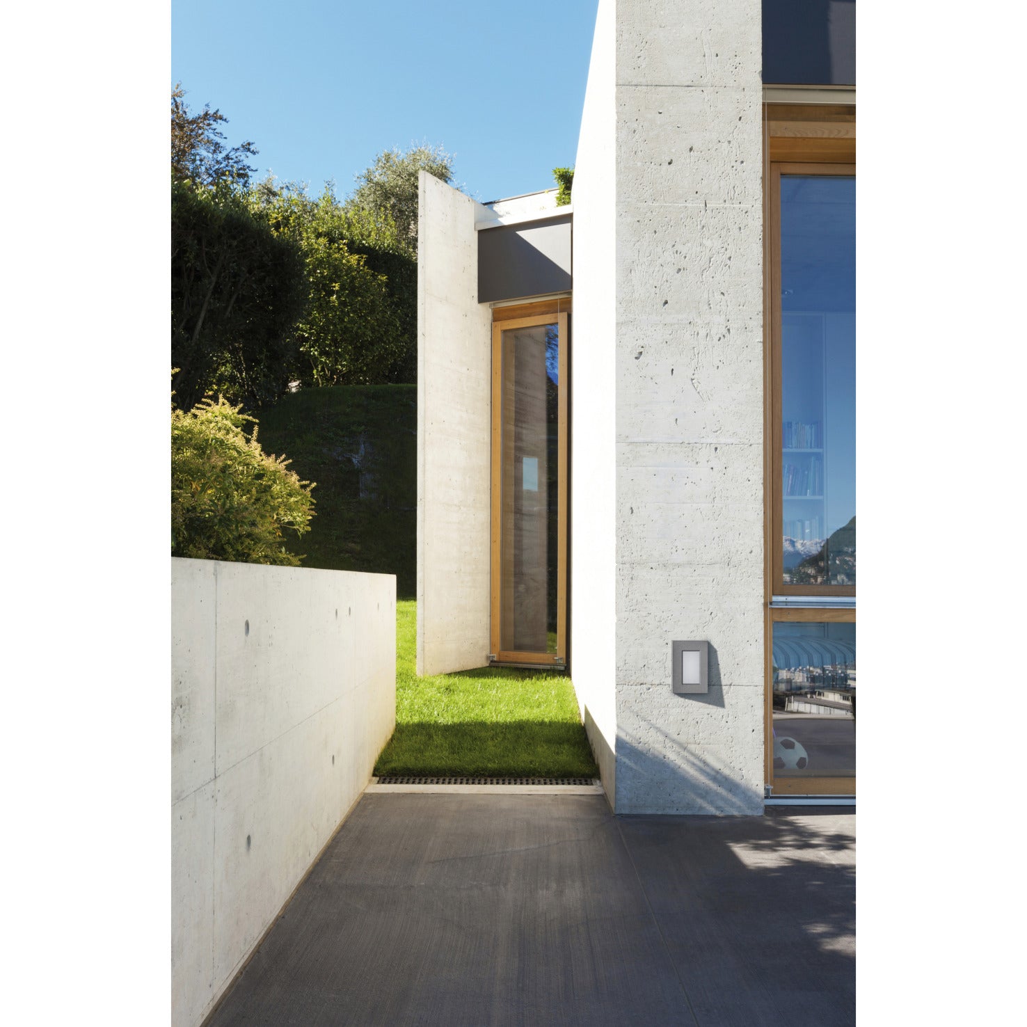 Cristher Rectangle LED přisazené svítidlo antracitové