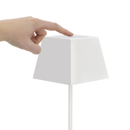 Dopo Litta Square LED přenosná lampa bílá
