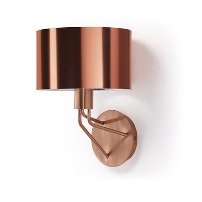 Exo Diagonal W E27 nástěnné svítidlo měď