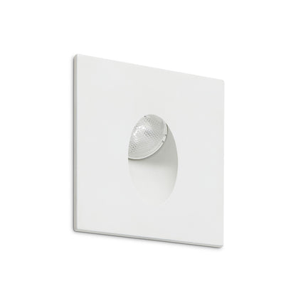 Indeluz Ligur Square LED zápustné svítidlo bílé