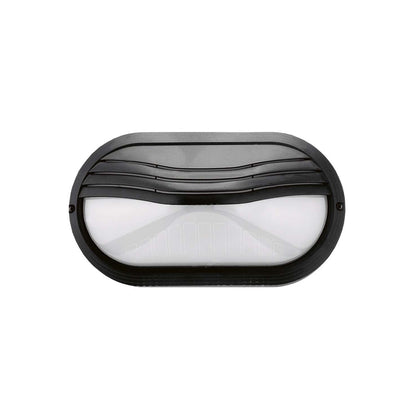 Cristher Plaff oval hood E27 přisazené svítidlo černé