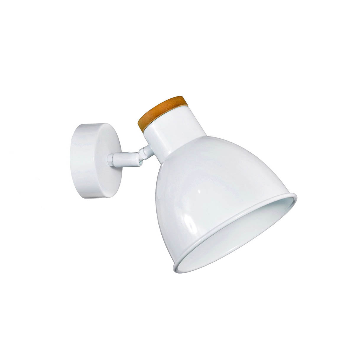 Exo Valan W E27 nástěnné svítidlo bílé