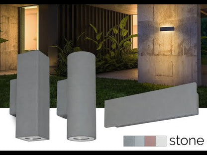 Cristher Stone wall LED přisazené svítidlo šedé